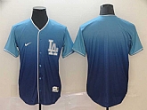 Dodgers Blank Blue Drift Fashion Jersey,baseball caps,new era cap wholesale,wholesale hats